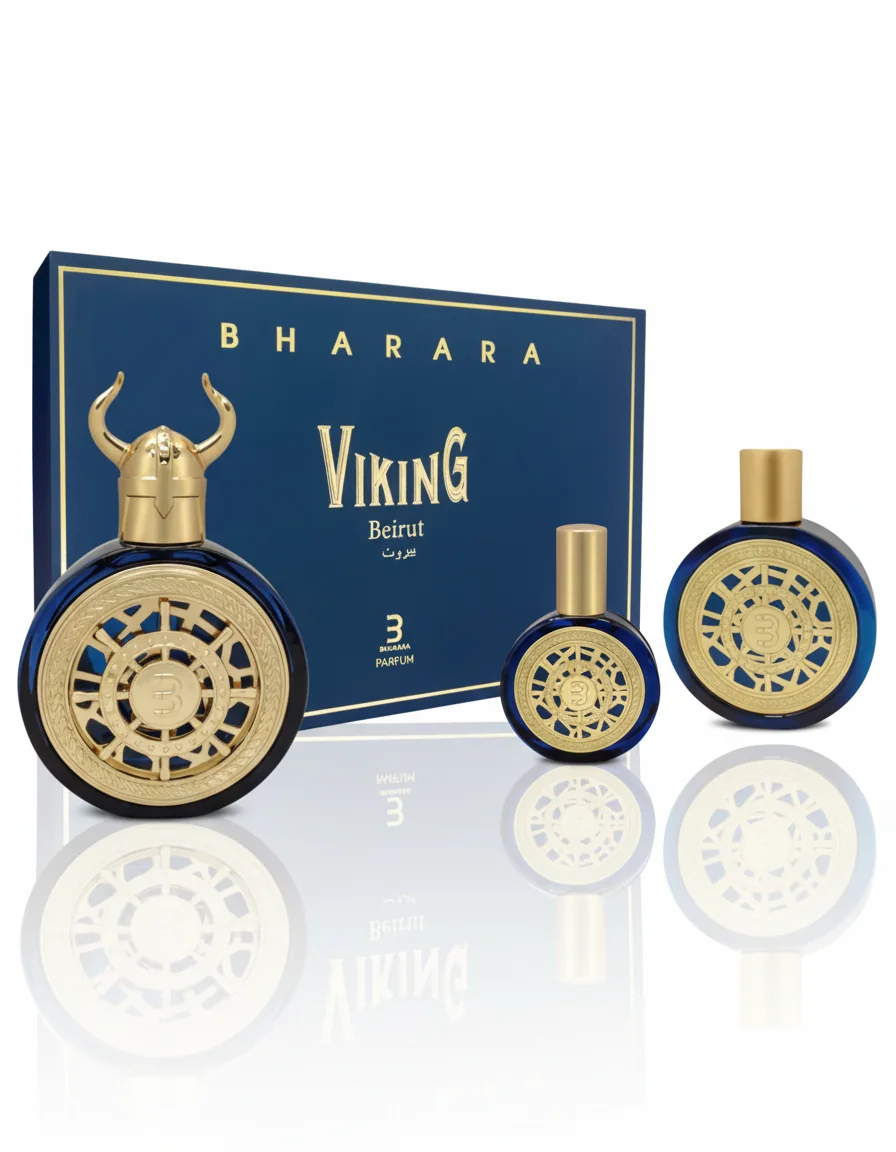 Estuche Bharara Viking Beirut Hombre 3 pz