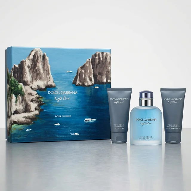 Estuche Dolce Gabbana Light Blue Hombre 3Pz