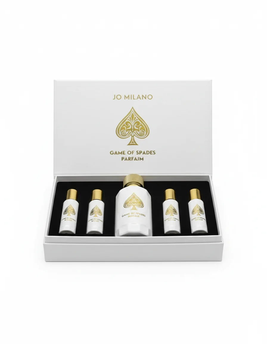 Estuche Jo Milano Game Of Spades Royale Parfum 4Pz Unisex