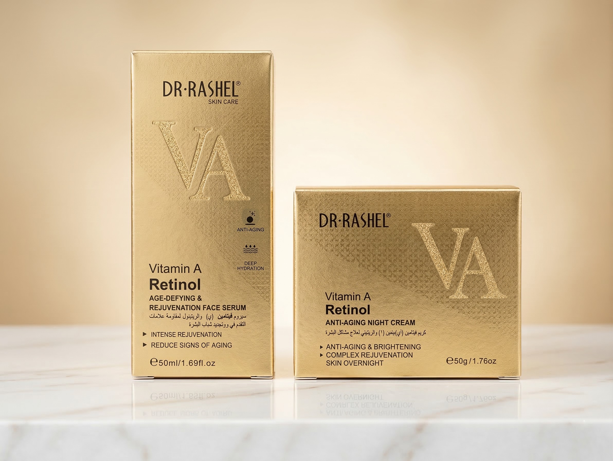 El combo Dr. RashEl Vitamin A Retinol
