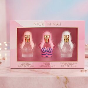 Nicki Minaj Pink Friday – Trilogía de Fragancias Edición Coleccionista.