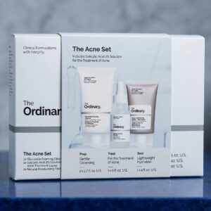 The Ordinary Set Antiacné – Rutina Completa para el Cuidado de la Piel.