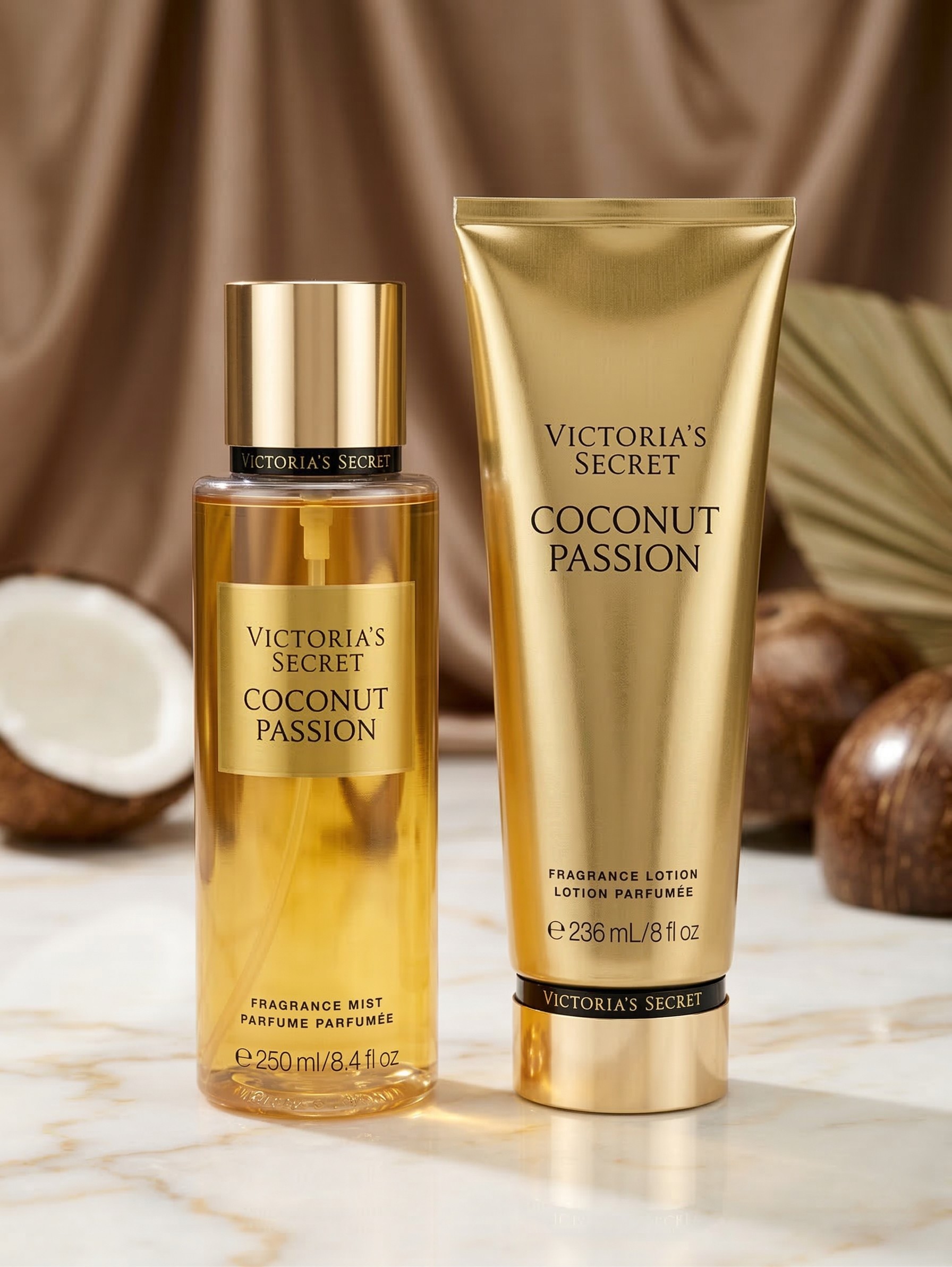 Victoria’s Secret Coconut Passion – Set de Fragancia y Loción Corporal.