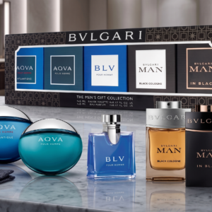 Estuche Bvlgari Mini 5 Pz / 2 Acondicionador/2