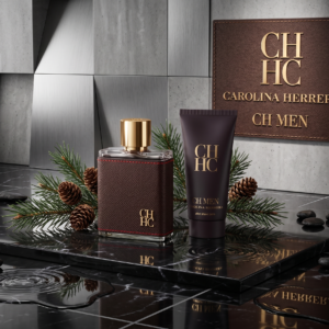 Estuche Carolina Herrera CH Men Hombre EDT 3Pz