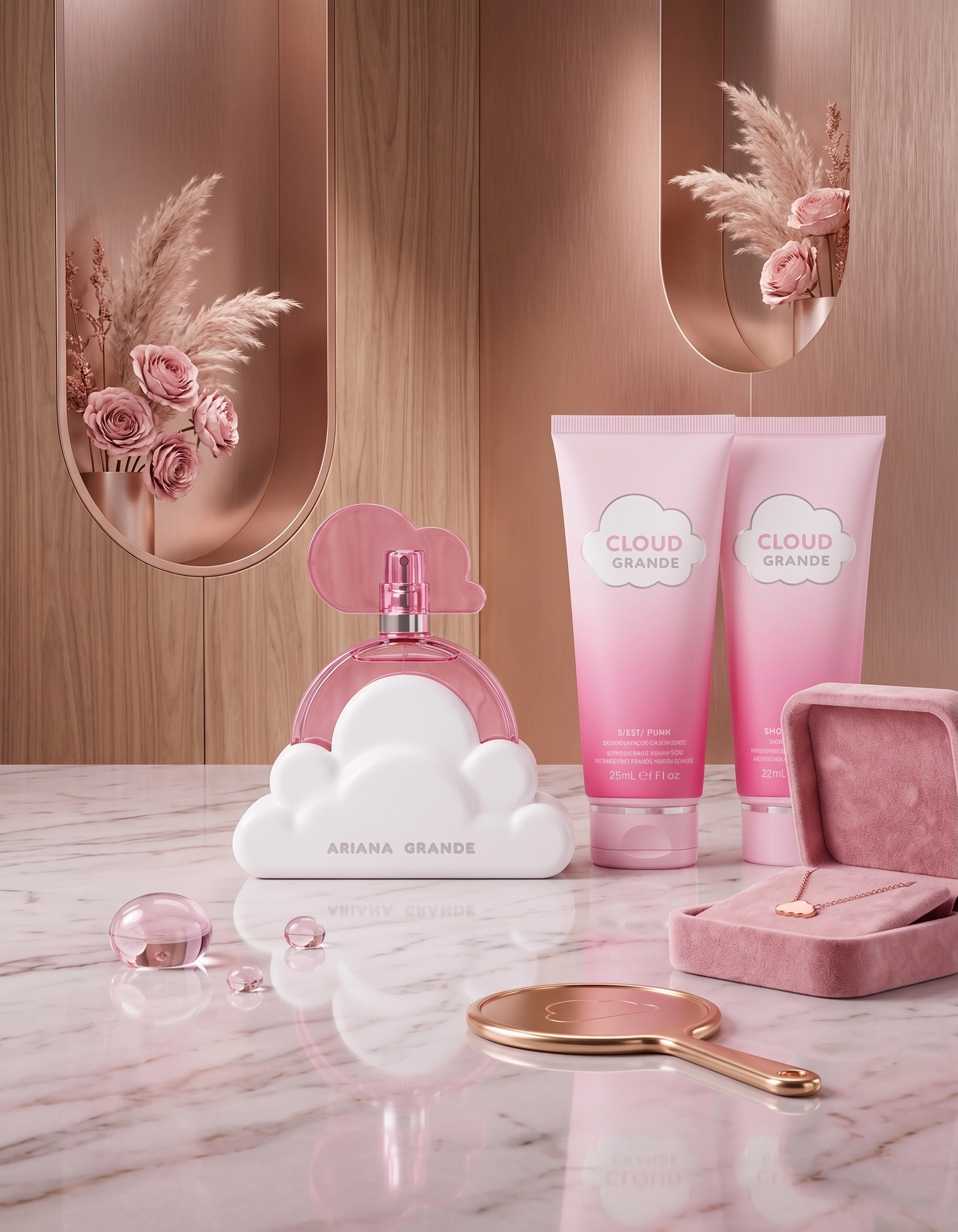 Estuche Ariana Grande Cloud Pink Mujer 3pz