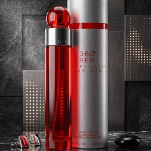 Estuche Perry Ellis 360 Red Hombre Cilindro EDT 3Pz