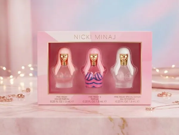 Nicki Minaj Pink Friday – Trilogía de Fragancias Edición Coleccionista.