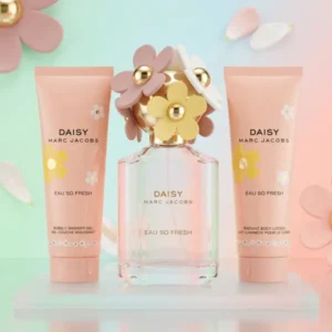 Estuche Daisy Marc Jacobs Eau So Fresh Mujer 3Pz Perfume 75ml + Shower Gel + Crema