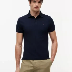 Slim Fit Stretch Polo de piqué.