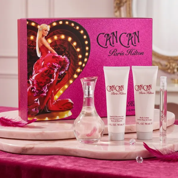Estuche Paris Hilton Can Can Mujer EDT 4Pz Perfume