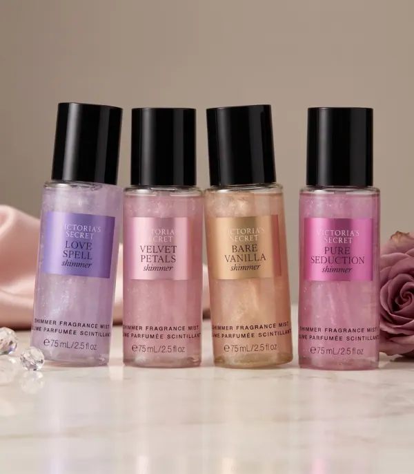 Estuche Victoria Secret Miniatura Shimmer Splash Mist