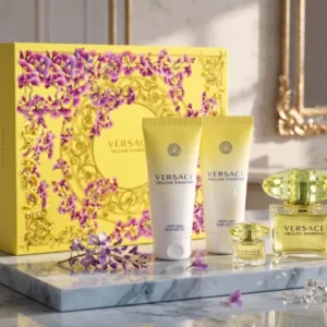 Estuche Versace Yellow Diamond Mujer EDP 4Pz