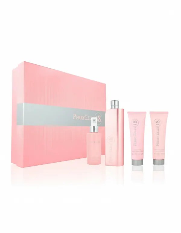 Estuche Perry Ellis 18 Mujer EDP 4PZ Perfume