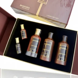 Estuche Bharara Chocolate Hombre EDP 4Pz Perfume
